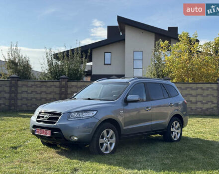 Синий Хендай Санта Фе, объемом двигателя 2.2 л и пробегом 180 тыс. км за 10200 $, фото 2 на Automoto.ua