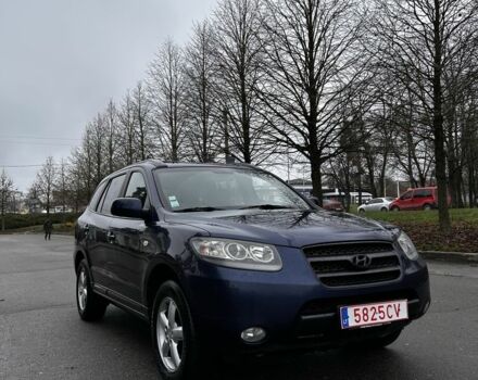 Синий Хендай Санта Фе, объемом двигателя 2.2 л и пробегом 268 тыс. км за 5750 $, фото 3 на Automoto.ua