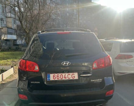 Синий Хендай Санта Фе, объемом двигателя 2.2 л и пробегом 245 тыс. км за 7200 $, фото 3 на Automoto.ua