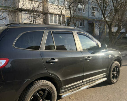 Синий Хендай Санта Фе, объемом двигателя 2.2 л и пробегом 245 тыс. км за 7200 $, фото 2 на Automoto.ua