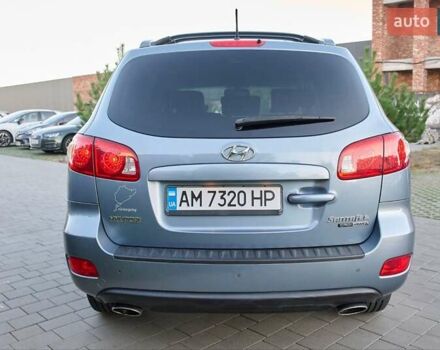 Синий Хендай Санта Фе, объемом двигателя 2.2 л и пробегом 198 тыс. км за 10700 $, фото 18 на Automoto.ua