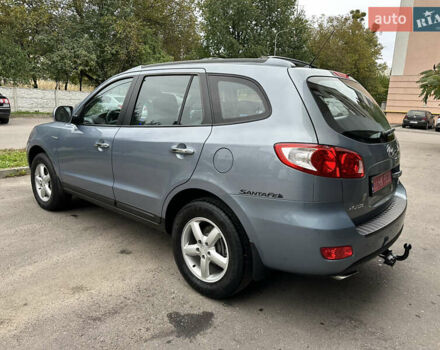 Синий Хендай Санта Фе, объемом двигателя 2.2 л и пробегом 275 тыс. км за 11199 $, фото 2 на Automoto.ua