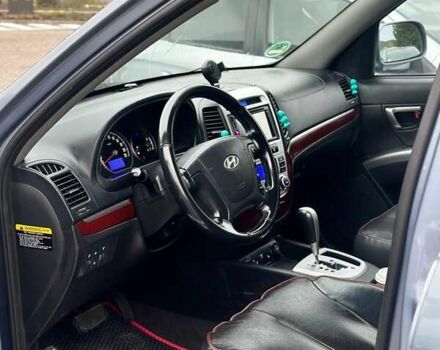 Синий Хендай Санта Фе, объемом двигателя 2.19 л и пробегом 320 тыс. км за 9500 $, фото 6 на Automoto.ua