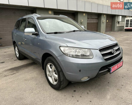Синий Хендай Санта Фе, объемом двигателя 2.2 л и пробегом 275 тыс. км за 11199 $, фото 3 на Automoto.ua