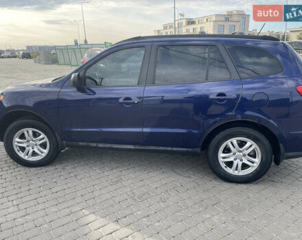 Синий Хендай Санта Фе, объемом двигателя 2.36 л и пробегом 300 тыс. км за 8750 $, фото 3 на Automoto.ua