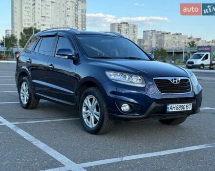 Синій Хендай Санта Фе, об'ємом двигуна 2.2 л та пробігом 171 тис. км за 14300 $, фото 2 на Automoto.ua