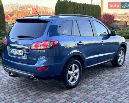 Синий Хендай Санта Фе, объемом двигателя 2.2 л и пробегом 259 тыс. км за 13500 $, фото 3 на Automoto.ua