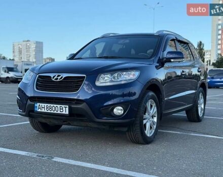 Синій Хендай Санта Фе, об'ємом двигуна 2.2 л та пробігом 171 тис. км за 14300 $, фото 1 на Automoto.ua