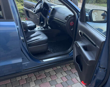 Синий Хендай Санта Фе, объемом двигателя 2.2 л и пробегом 259 тыс. км за 13500 $, фото 14 на Automoto.ua