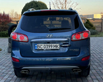 Синий Хендай Санта Фе, объемом двигателя 2.2 л и пробегом 259 тыс. км за 13500 $, фото 4 на Automoto.ua