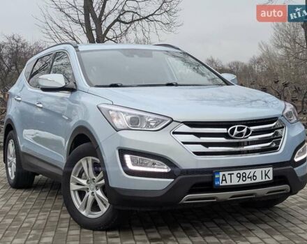 Синій Хендай Санта Фе, об'ємом двигуна 2.2 л та пробігом 122 тис. км за 17500 $, фото 19 на Automoto.ua