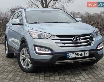 Синій Хендай Санта Фе, об'ємом двигуна 2.2 л та пробігом 122 тис. км за 17500 $, фото 17 на Automoto.ua
