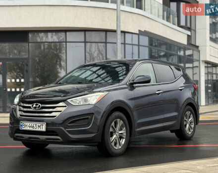 Синий Хендай Санта Фе, объемом двигателя 2.36 л и пробегом 216 тыс. км за 12800 $, фото 7 на Automoto.ua