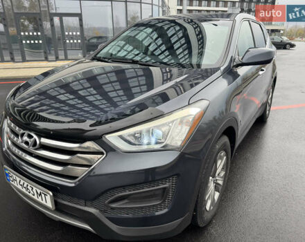 Синий Хендай Санта Фе, объемом двигателя 2.36 л и пробегом 216 тыс. км за 12800 $, фото 5 на Automoto.ua