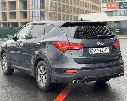 Синий Хендай Санта Фе, объемом двигателя 2.36 л и пробегом 216 тыс. км за 12800 $, фото 4 на Automoto.ua