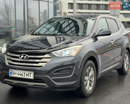 Синий Хендай Санта Фе, объемом двигателя 2.36 л и пробегом 216 тыс. км за 12800 $, фото 1 на Automoto.ua