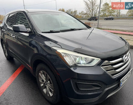 Синий Хендай Санта Фе, объемом двигателя 2.36 л и пробегом 216 тыс. км за 12800 $, фото 3 на Automoto.ua