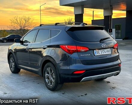 Синій Хендай Санта Фе, об'ємом двигуна 2.4 л та пробігом 155 тис. км за 14500 $, фото 3 на Automoto.ua