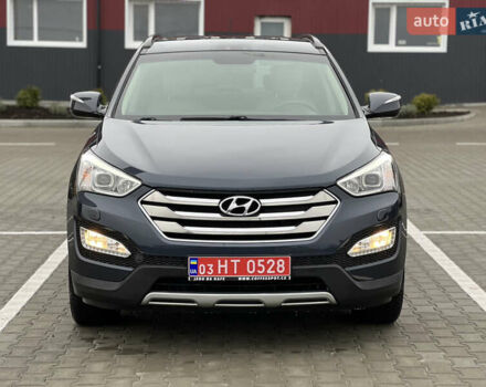 Синий Хендай Санта Фе, объемом двигателя 2.2 л и пробегом 187 тыс. км за 17200 $, фото 4 на Automoto.ua