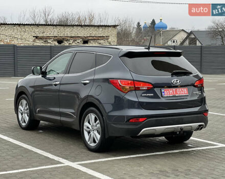 Синий Хендай Санта Фе, объемом двигателя 2.2 л и пробегом 187 тыс. км за 17200 $, фото 11 на Automoto.ua