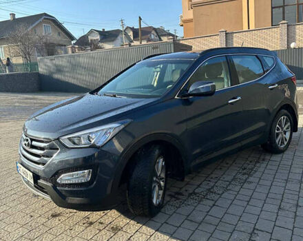 Синий Хендай Санта Фе, объемом двигателя 2.2 л и пробегом 245 тыс. км за 16800 $, фото 6 на Automoto.ua