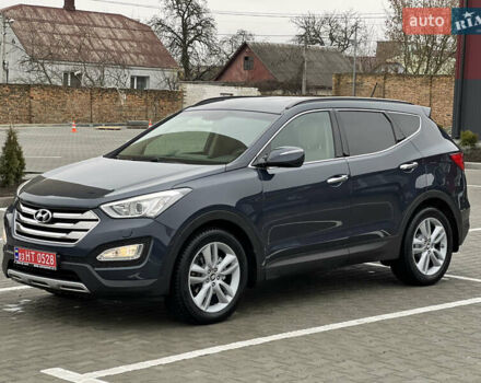 Синий Хендай Санта Фе, объемом двигателя 2.2 л и пробегом 187 тыс. км за 17200 $, фото 14 на Automoto.ua