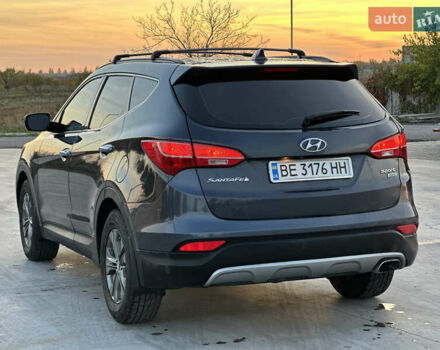 Синій Хендай Санта Фе, об'ємом двигуна 2.36 л та пробігом 155 тис. км за 14500 $, фото 4 на Automoto.ua