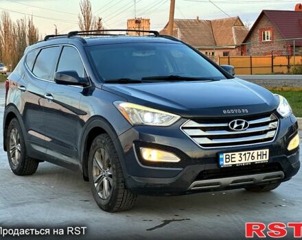 Синій Хендай Санта Фе, об'ємом двигуна 2.4 л та пробігом 155 тис. км за 14500 $, фото 4 на Automoto.ua