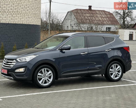 Синий Хендай Санта Фе, объемом двигателя 2.2 л и пробегом 187 тыс. км за 17200 $, фото 13 на Automoto.ua