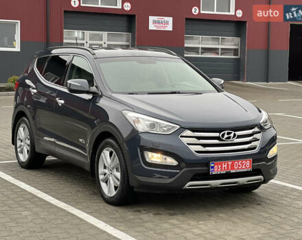 Синий Хендай Санта Фе, объемом двигателя 2.2 л и пробегом 187 тыс. км за 17200 $, фото 6 на Automoto.ua