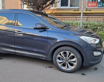 Синий Хендай Санта Фе, объемом двигателя 2 л и пробегом 196 тыс. км за 18500 $, фото 10 на Automoto.ua