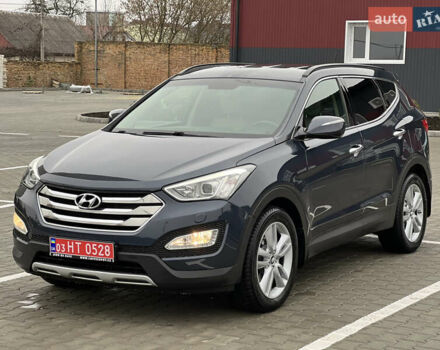Синий Хендай Санта Фе, объемом двигателя 2.2 л и пробегом 187 тыс. км за 17200 $, фото 1 на Automoto.ua