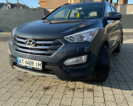 Синий Хендай Санта Фе, объемом двигателя 2.2 л и пробегом 245 тыс. км за 16800 $, фото 1 на Automoto.ua