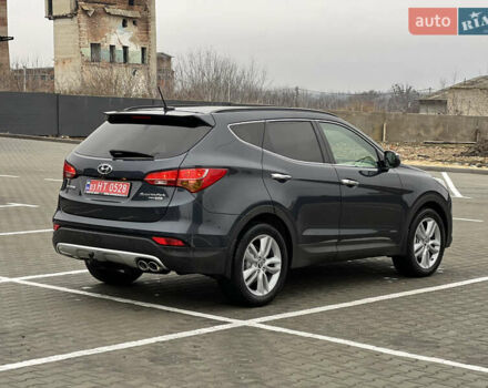 Синий Хендай Санта Фе, объемом двигателя 2.2 л и пробегом 187 тыс. км за 17200 $, фото 8 на Automoto.ua