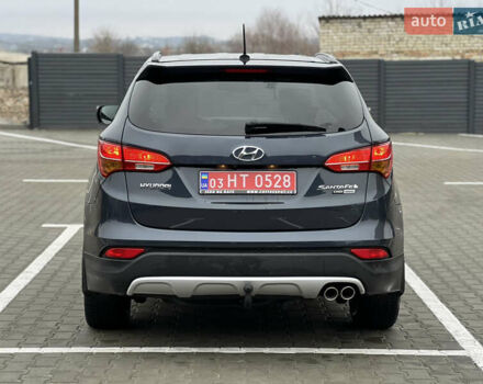 Синий Хендай Санта Фе, объемом двигателя 2.2 л и пробегом 187 тыс. км за 17200 $, фото 10 на Automoto.ua