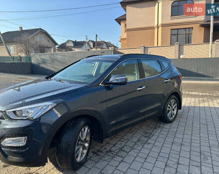 Синий Хендай Санта Фе, объемом двигателя 2.2 л и пробегом 245 тыс. км за 16800 $, фото 3 на Automoto.ua