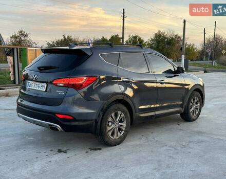Синій Хендай Санта Фе, об'ємом двигуна 2.36 л та пробігом 155 тис. км за 14500 $, фото 9 на Automoto.ua