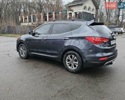 Синий Хендай Санта Фе, объемом двигателя 2.36 л и пробегом 180 тыс. км за 11500 $, фото 5 на Automoto.ua