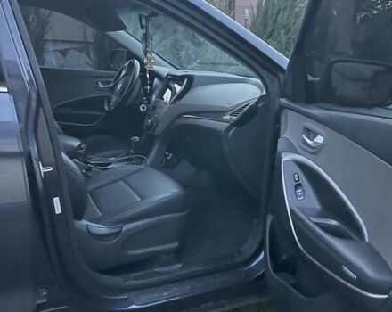 Синий Хендай Санта Фе, объемом двигателя 2.36 л и пробегом 110 тыс. км за 14500 $, фото 3 на Automoto.ua