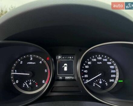 Синий Хендай Санта Фе, объемом двигателя 2 л и пробегом 202 тыс. км за 17500 $, фото 14 на Automoto.ua