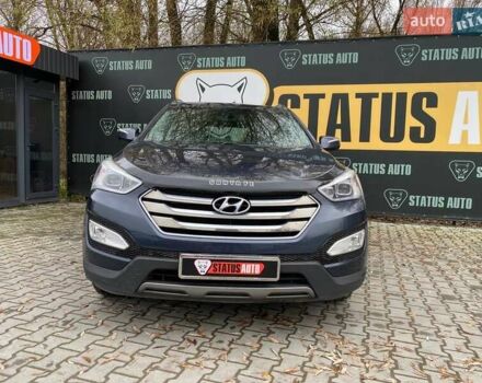 Синий Хендай Санта Фе, объемом двигателя 2.36 л и пробегом 160 тыс. км за 15900 $, фото 1 на Automoto.ua