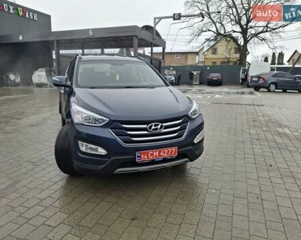 Синий Хендай Санта Фе, объемом двигателя 2.2 л и пробегом 240 тыс. км за 15800 $, фото 14 на Automoto.ua
