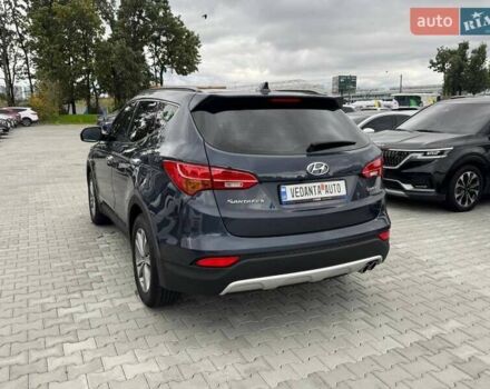 Синій Хендай Санта Фе, об'ємом двигуна 2 л та пробігом 170 тис. км за 18500 $, фото 5 на Automoto.ua