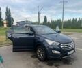 Синий Хендай Санта Фе, объемом двигателя 2.4 л и пробегом 185 тыс. км за 10700 $, фото 1 на Automoto.ua
