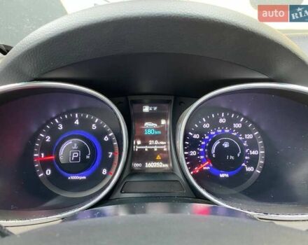 Синий Хендай Санта Фе, объемом двигателя 2.36 л и пробегом 160 тыс. км за 15900 $, фото 19 на Automoto.ua