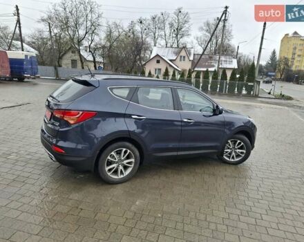 Синий Хендай Санта Фе, объемом двигателя 2.2 л и пробегом 240 тыс. км за 15800 $, фото 7 на Automoto.ua