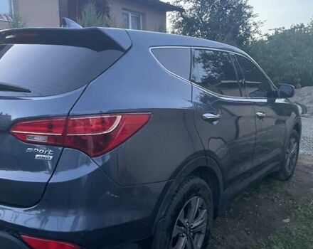 Синий Хендай Санта Фе, объемом двигателя 2.36 л и пробегом 110 тыс. км за 14500 $, фото 1 на Automoto.ua