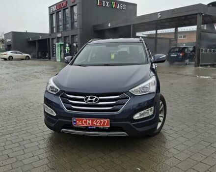 Синий Хендай Санта Фе, объемом двигателя 2.2 л и пробегом 240 тыс. км за 15800 $, фото 13 на Automoto.ua