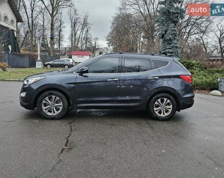 Синий Хендай Санта Фе, объемом двигателя 2.36 л и пробегом 180 тыс. км за 11500 $, фото 3 на Automoto.ua