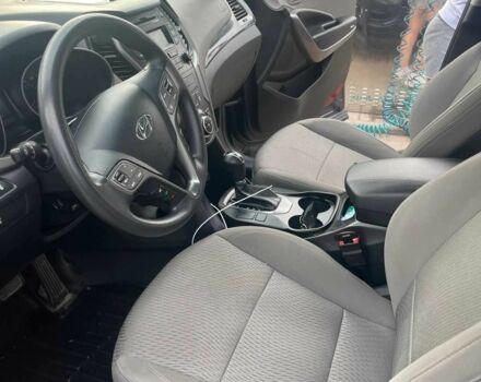 Синий Хендай Санта Фе, объемом двигателя 2.4 л и пробегом 185 тыс. км за 10700 $, фото 4 на Automoto.ua